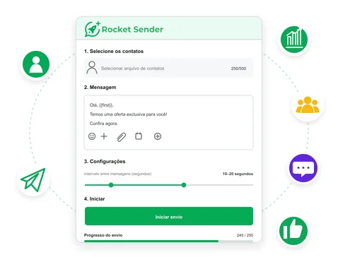 Disparador de WhatsApp Grátis para Envio em Massa no WhatsApp Web